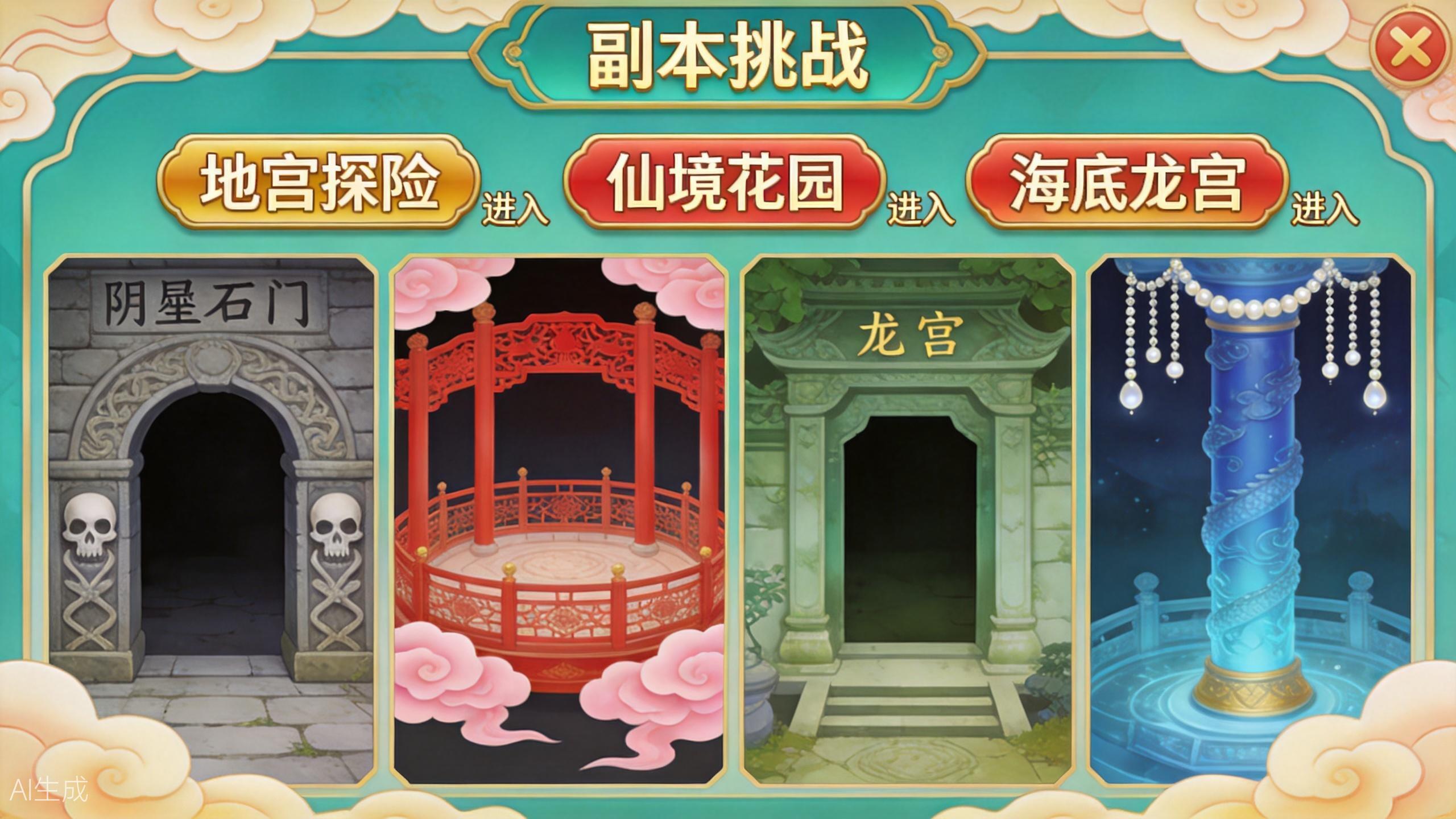 梦幻西游副本全览