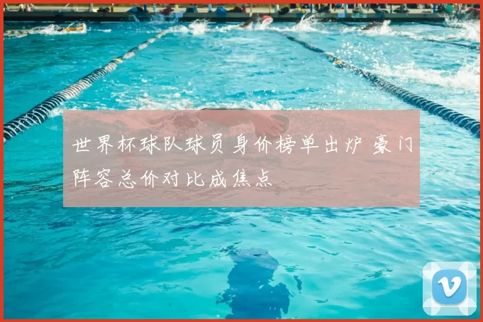 世界杯球队球员身价榜单出炉 豪门阵容总价对比成焦点
